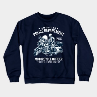 American Police Department Crewneck Sweatshirt